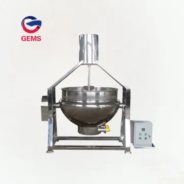 Jacketed Cooking Kettle Meat Soup Cooking Pot Machine