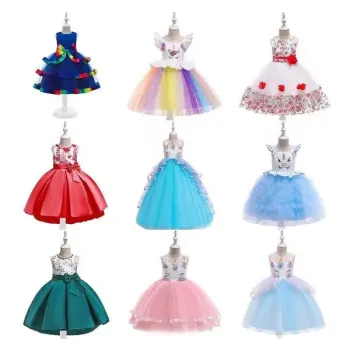 Hot Sale Girl Evening Gowns & Wedding Dresses for Parties & Birthdays