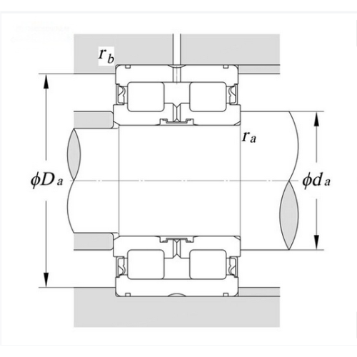 双列密封满圆柱滚子轴承