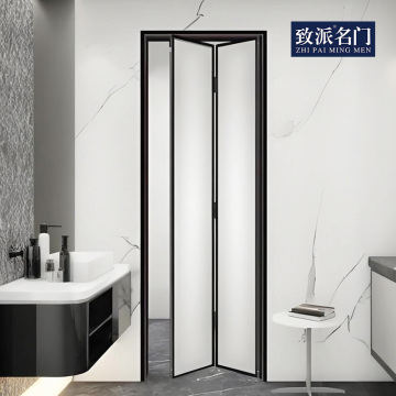Minimalist folding door bathroom minimalist