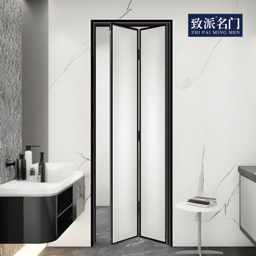 Minimalist folding door bathroom minimalist