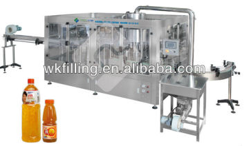 beverage juice filling machinery