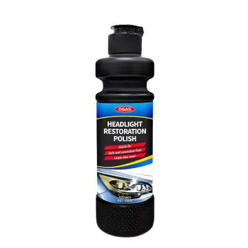 Headlight Restoration Polish: Clean, Restore, and Protect Clear Plastic