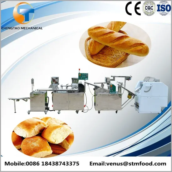 Automatic filling French Soft toast bread production line