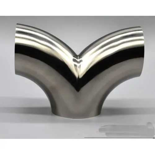 Y-förmiger rostfreier Stahlrohrschweißen