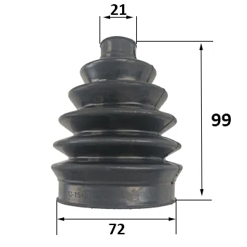 High-Quality Hot Sale Steering Rock Axle CV Joint Boot FB2058/39741-02A26