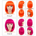 High Temperature Fiber Synthetic Bob Wig For Women