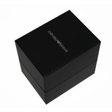 Luxurious flip black watch box
