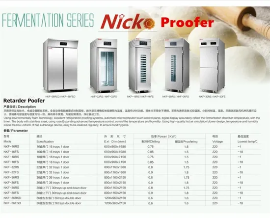 Commercial Bakery Bread Dough Proofer