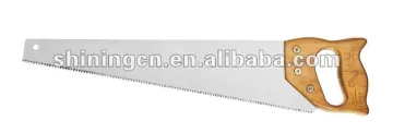 varnish wooden handle hand saw