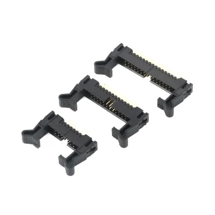 2.0mm Long ear buckle black Box Header