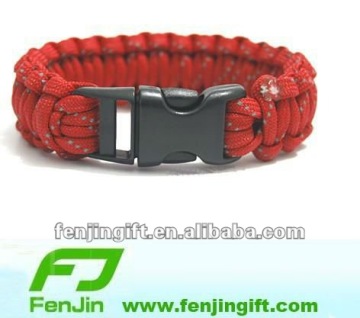2012 paracord bracelet,550 paracord wristband,woven paracord bracelet