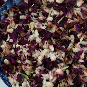 Wholesale Biodegradable Organic Dried Red Rose Petals and Lavender for Events and Holidays