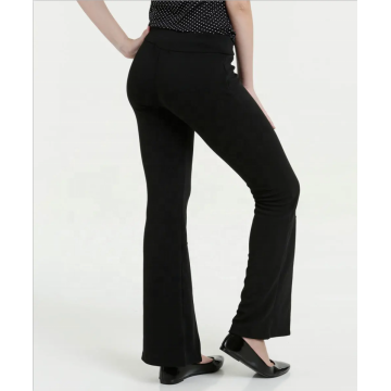 Pantalon slim à ouverture irrégulière pour femmes