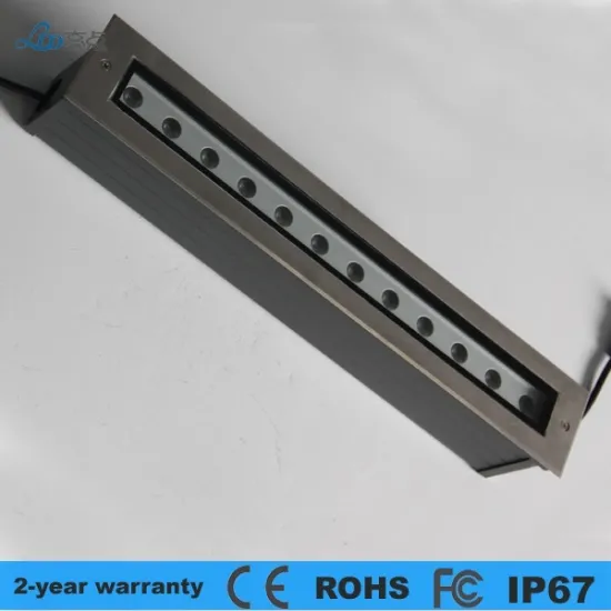LD-TDM540 Top quality IP67 12W led recessed linear light