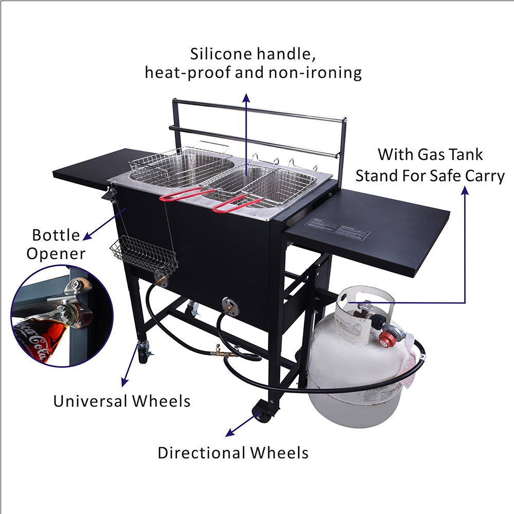 Outdoor Gas Deep Fryer