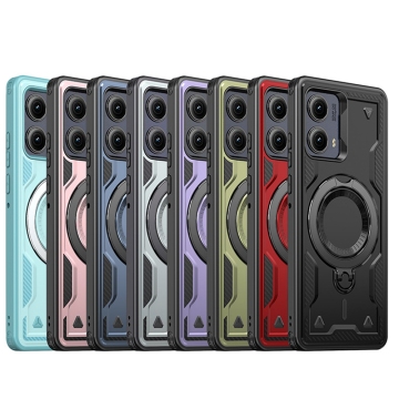 Custodia per telefono in metallo ibrido Slim Armor 360 per Motorola Moto Edge 2024