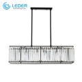 LEDER Large Crystal Pendant Lights