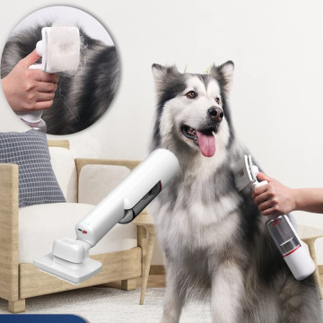 Aspiradora de cabello para mascotas más vendida con secadora