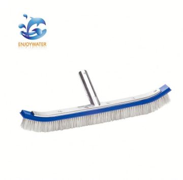 New Design multil-Choice aluminum back Poly and stainless steel mixed bristle pool wall brush