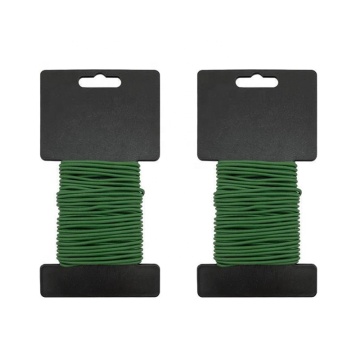 16FT 2MM/2.5MM/3MM/3.5MM Diameter TPR Coated Iron Wire Twist Ties for Garden Plant Soft Binding
