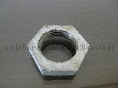 Malleable Casting Pipe Galvanized Back Nut