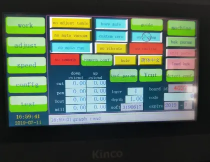 Clothing Textile Fabrics CNC Cutter Machine