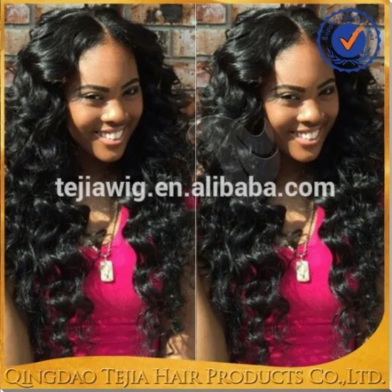 Wholesale 180% density glueless full lace wig, cambodian body wave hair wig