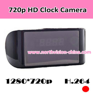 Motion Detection 720p Clock Camera (V21)