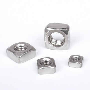 Stainless steel locking square nuts