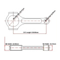 4340 Consucting Gound H-beam для Honda D16A