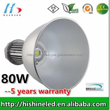 PC lampshades available Led high bay 80W 100w 120W