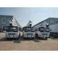 Lift type aerial work vehicle Double cab