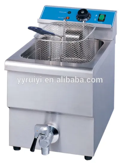 single tank 12 liters desktop fryer chips machine