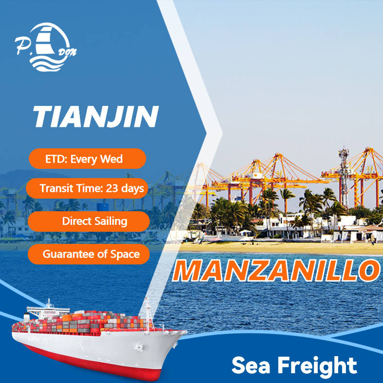 Shipping from Tianjin to Manzanillo