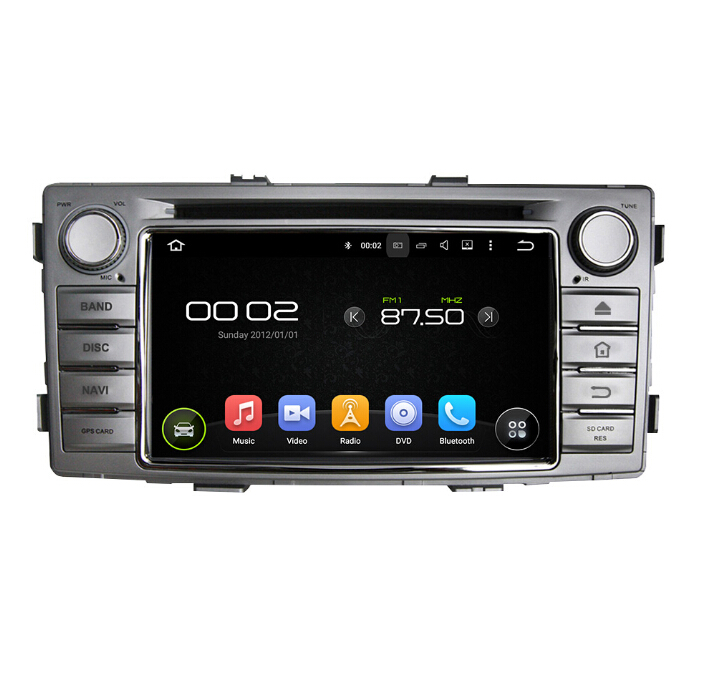 TOYOTA car dvd gps Hilux 2012