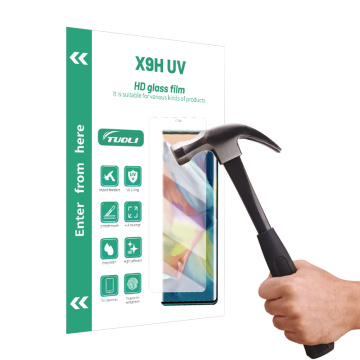 Κορυφαία ποιότητα UV ταινία Curing Glass Screen Protector