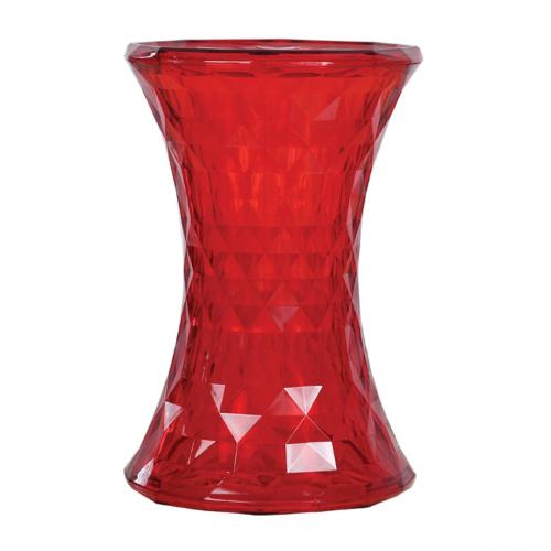 Modern transparent stone plastic stool replica