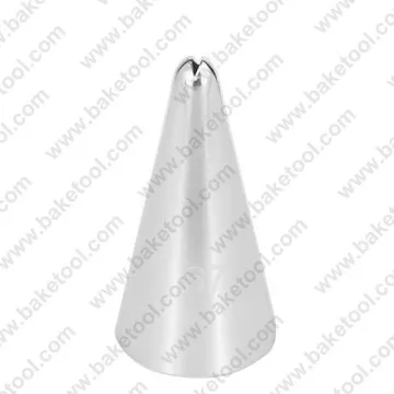 Stainless steel 304 cake decorating leaf nozzle #67