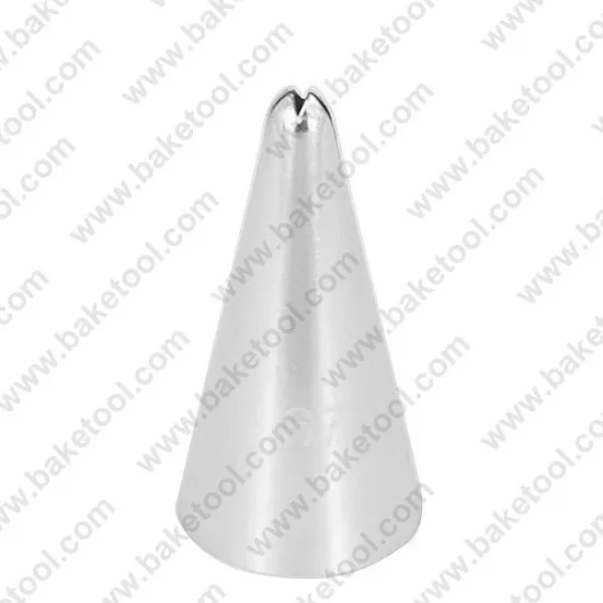Stainless steel 304 cake decorating leaf nozzle #67