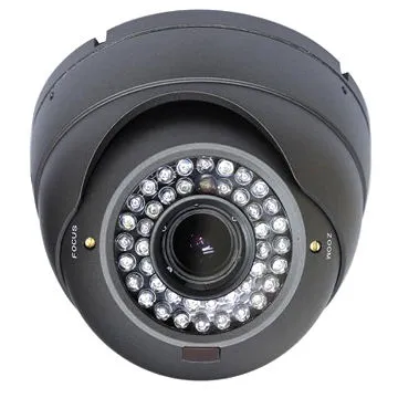 2 Megapixel SDI Day/Night Eyeball Camera with 2.8 to 12mm Megapixel Lens, Test Port