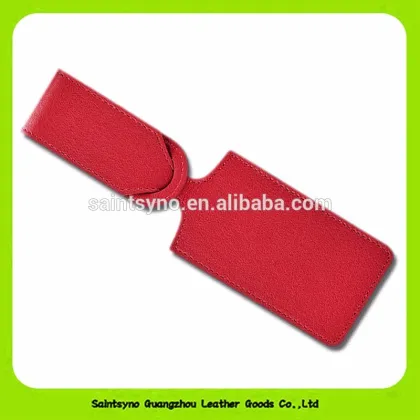 16459 Fashion custom gift leather airplane luggage tags