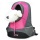 Pink XLarge Sac à dos en PVC pour animaux de compagnie et en filet