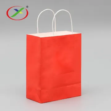 sos handle paper bag with round twist