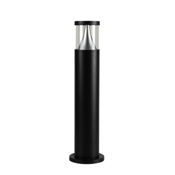 Modern Waterproof Bollard Light: Vintage Solar Garden Lamp for Landscape Decor