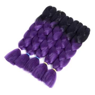 Fiber New Fashion Design Hair braiding Extension 24 inch Synthetic Hair Braiding  Jumbo Hair Braid
