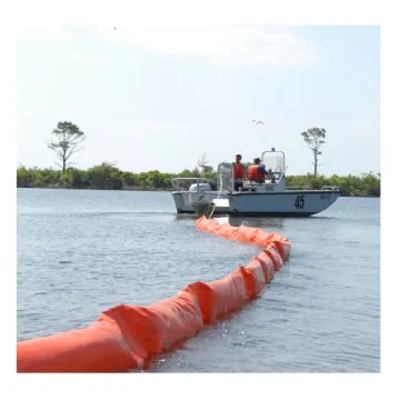 Floating Solid PVC/Rubber Oil Spill Containment Boom for Environmental Protection