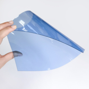 Transparent PET Blue Sheet