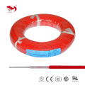 Cabo isolado de borracha de silicone 1,0 mm² vermelho