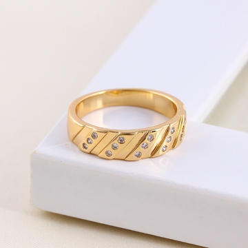 Man Gold Ring for Birthday Gift